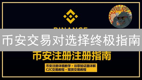 币安交易对选择终极指南：新手到专家，避坑全攻略！🚀